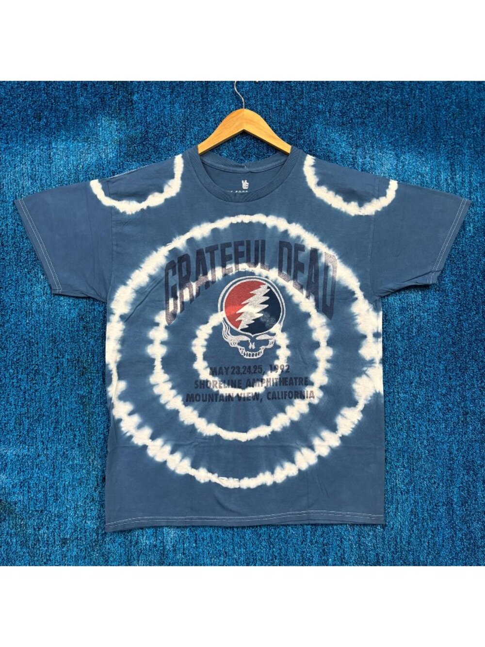 Grateful Dead California 1992  Tie Dye Rock Band T-Shirt Size Medium
